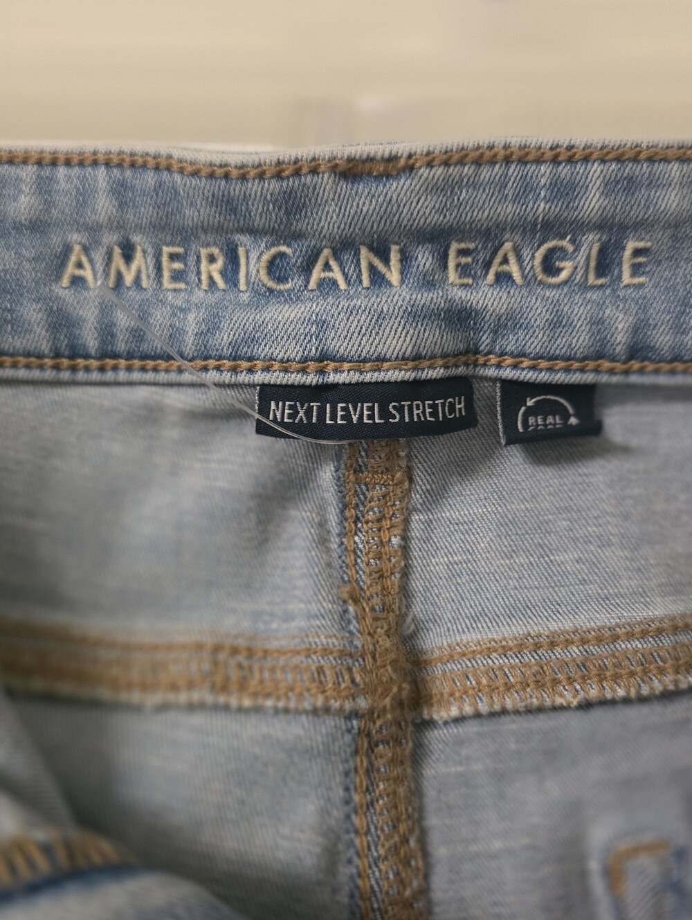 American Eagle Outfitters Light Blue Women's Slim Jeans - Next Level Stretch Tag